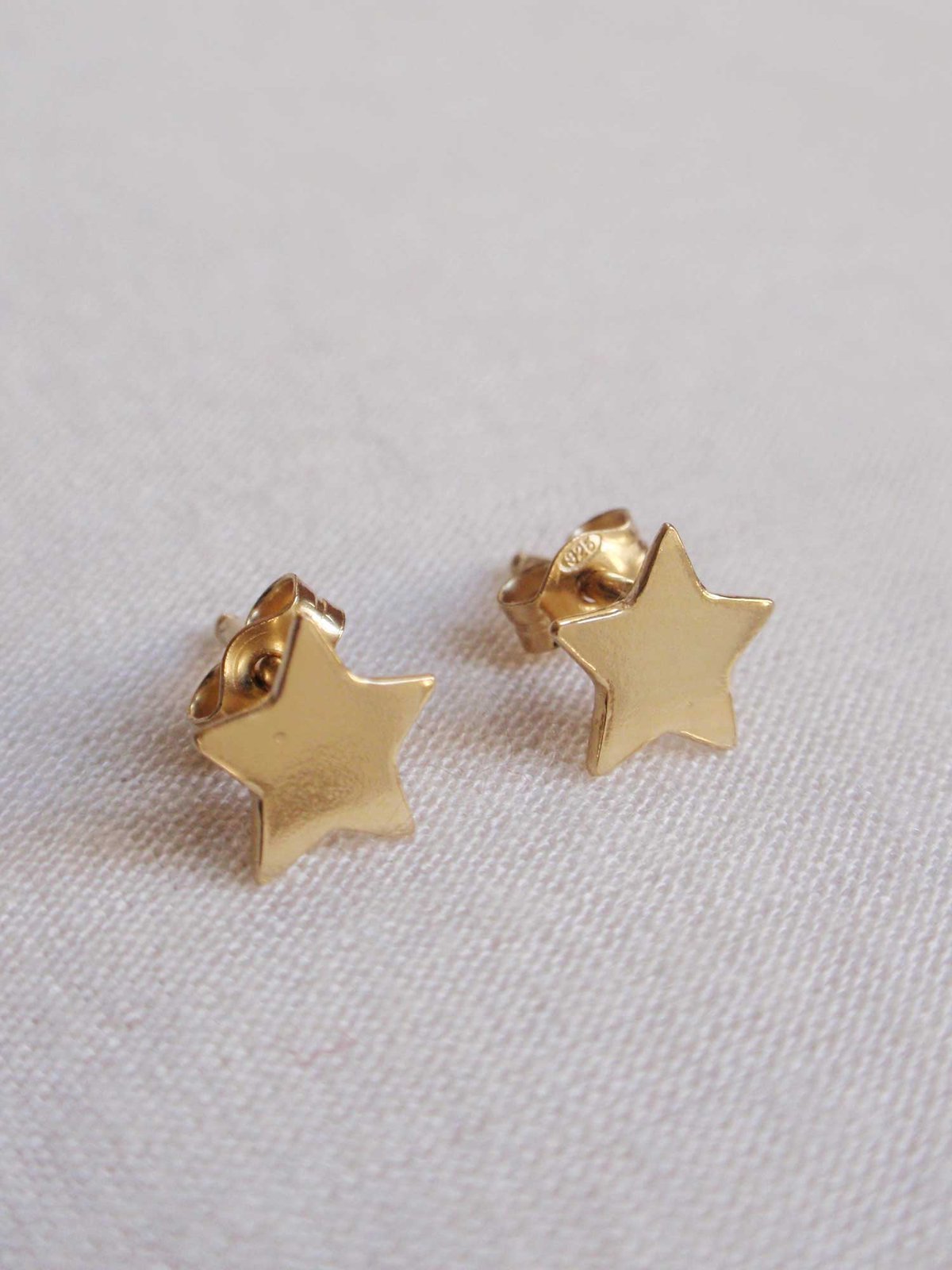 Golden Star earrings